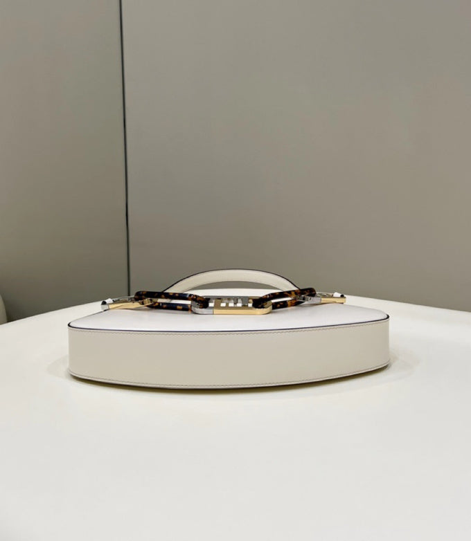 FENDI O’Lock Clutch with Resin Chain