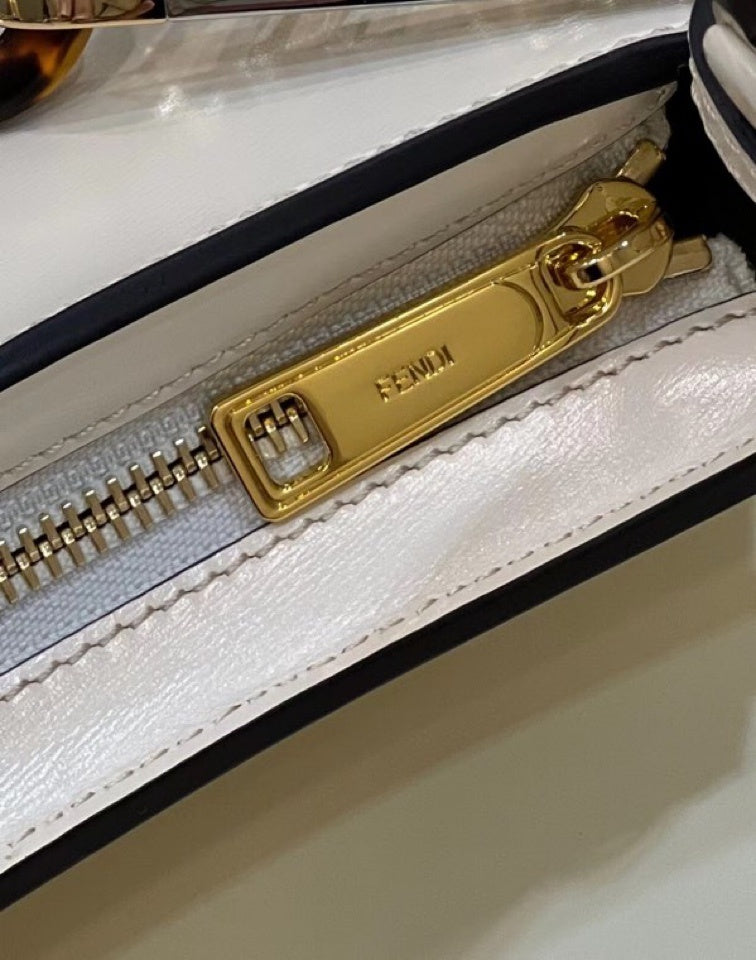 FENDI O’Lock Clutch with Resin Chain
