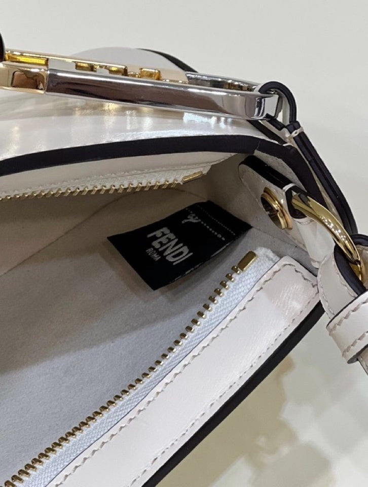 FENDI O’Lock Clutch with Resin Chain