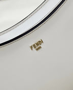 FENDI O’Lock Fur-Trim Underarm Bag