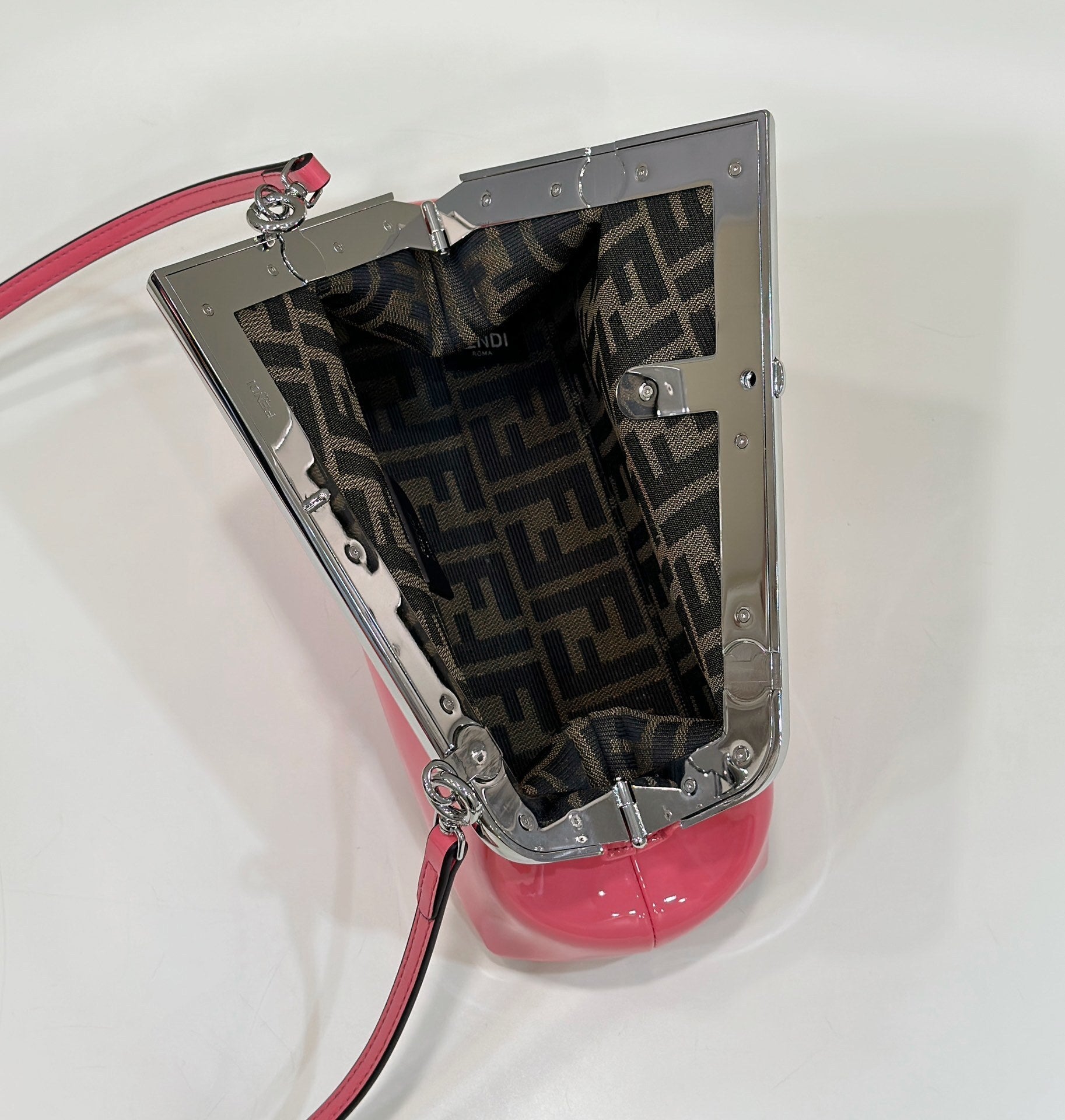 FENDI First Series Patent Leather Handbag