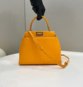 FENDI Peekaboo Lambskin Handbag