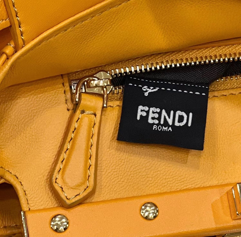 FENDI Peekaboo Lambskin Handbag