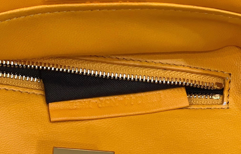 FENDI Peekaboo Lambskin Handbag