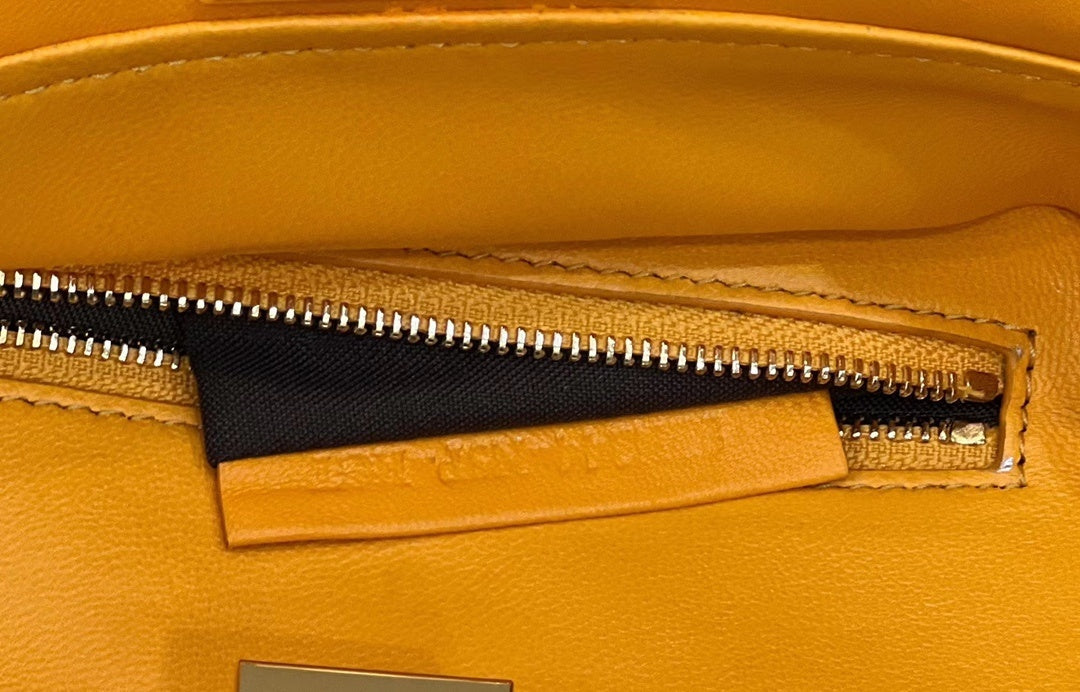 FENDI Peekaboo Lambskin Handbag