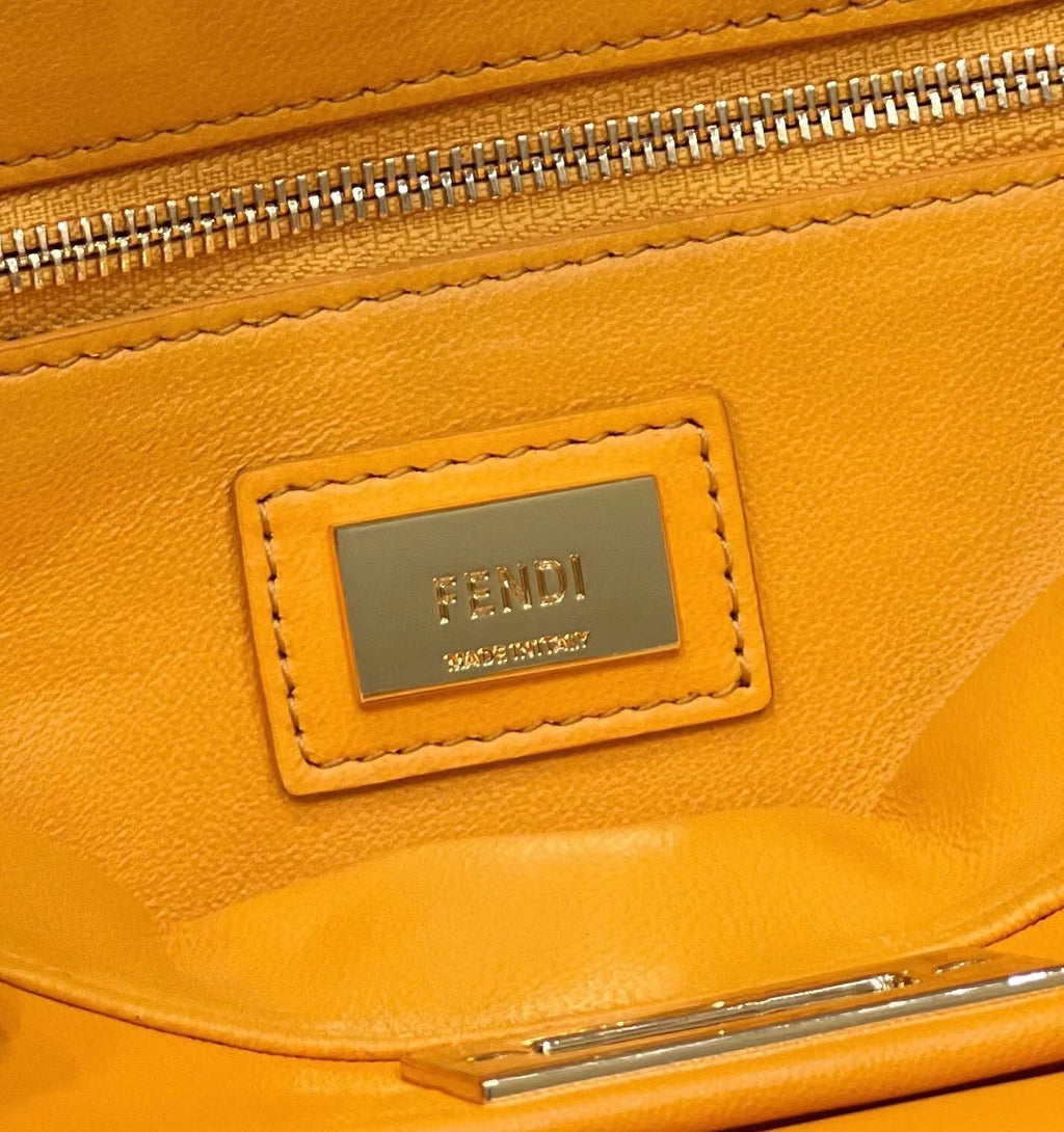 FENDI Peekaboo Lambskin Handbag