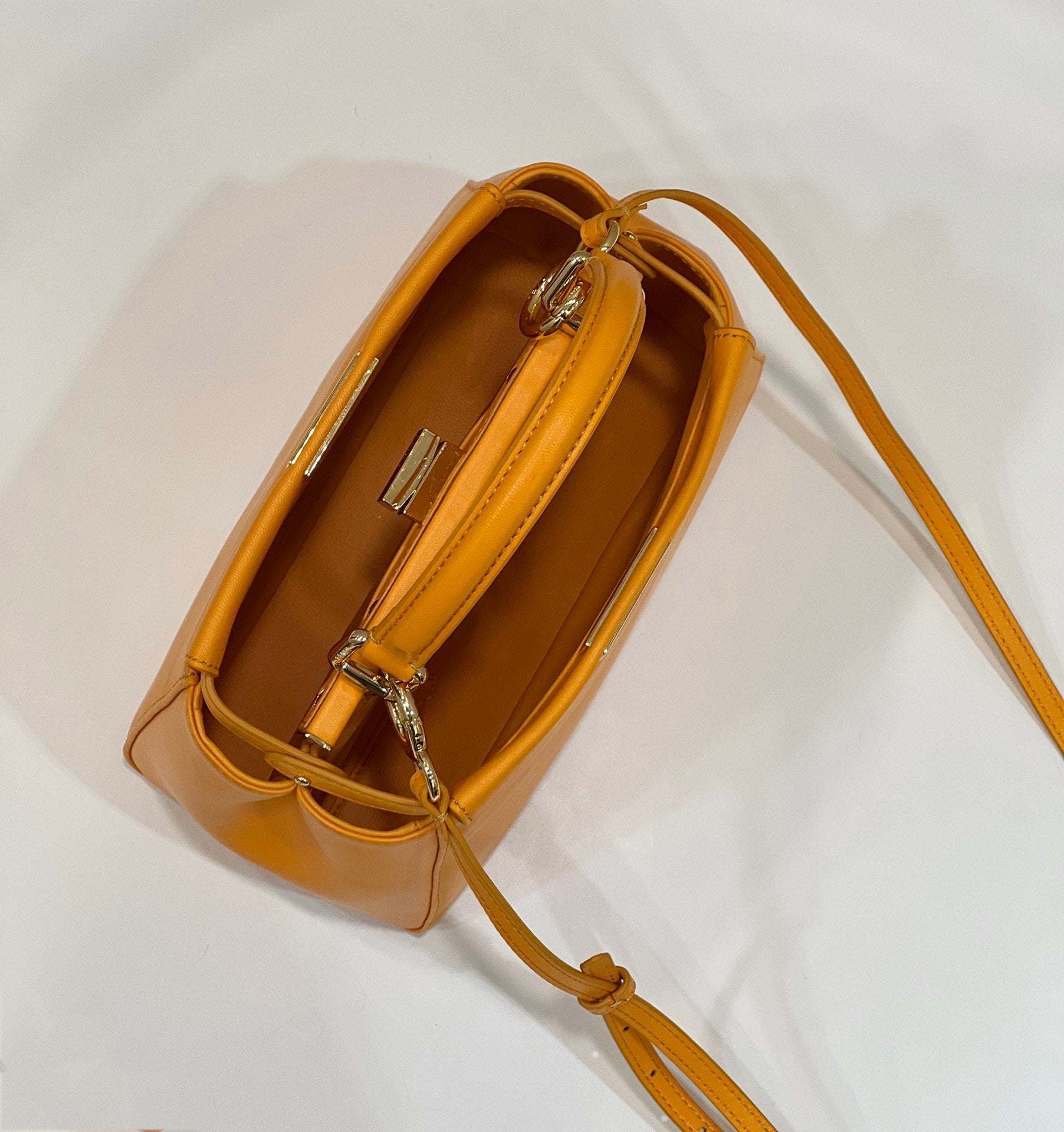 FENDI Peekaboo Lambskin Handbag