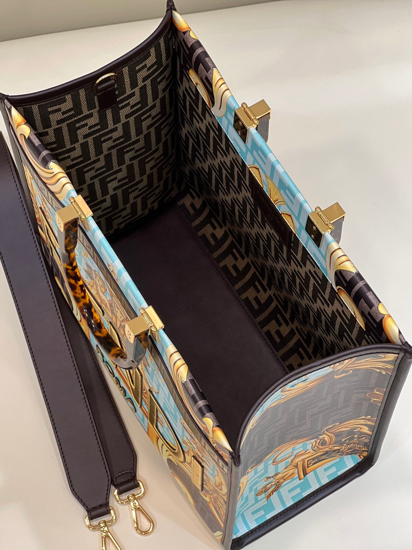 FENDI x Versace Tote Bag