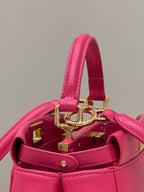 FENDI Peekaboo Lambskin Handbag