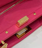 FENDI Peekaboo Lambskin Handbag