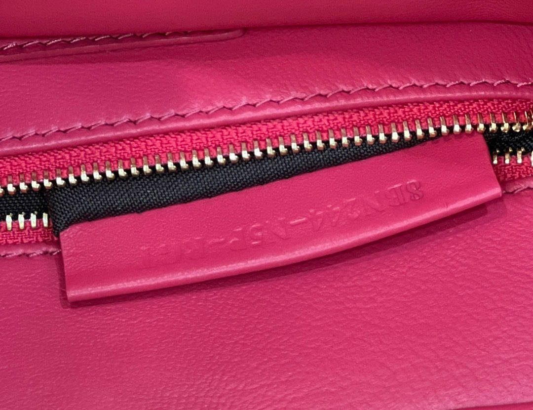 FENDI Peekaboo Lambskin Handbag
