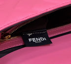 FENDI FF-Embossed Flap Handbag
