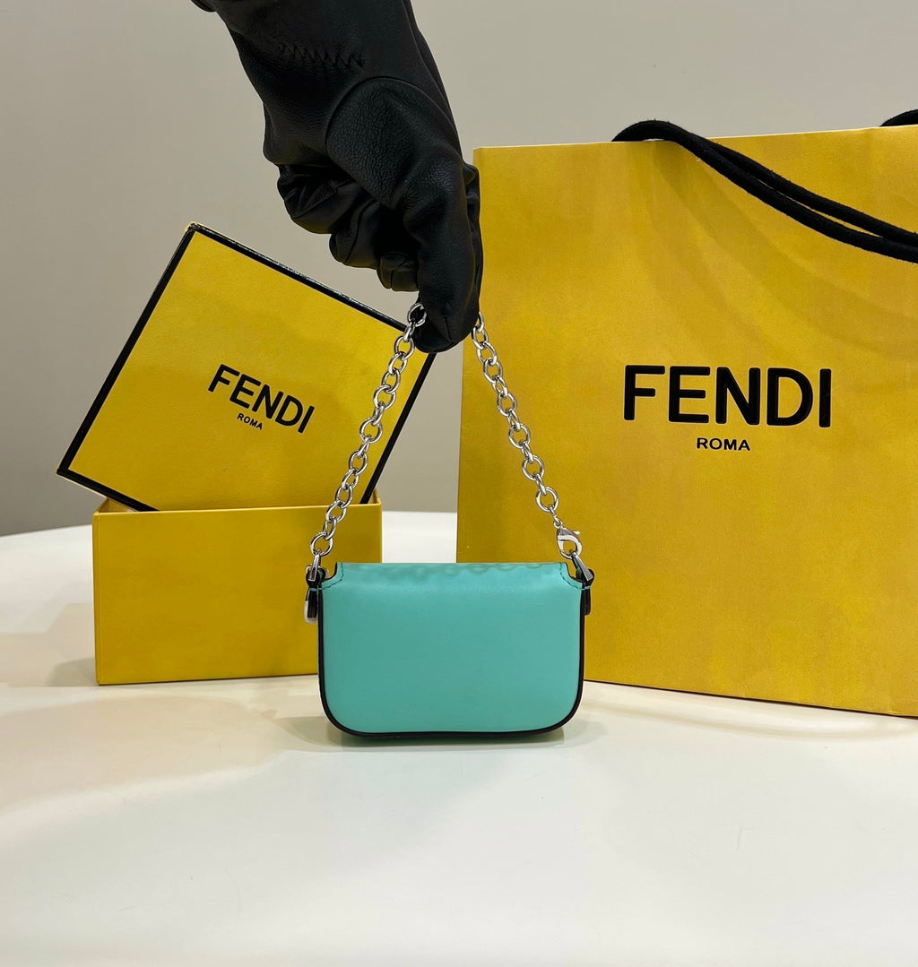 FENDI x Tiffany & Co. Mini Baguette Leather Handbag