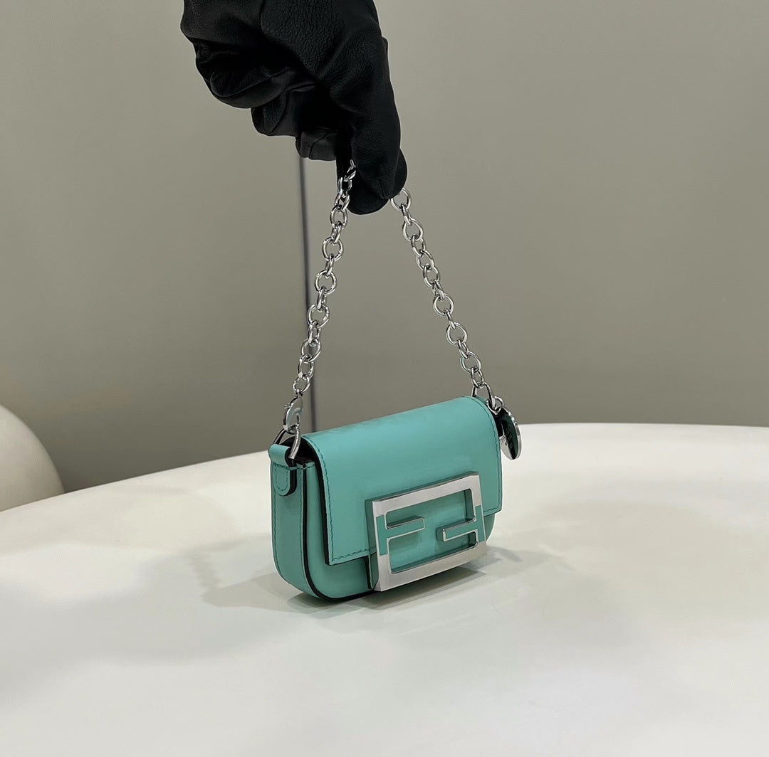 FENDI x Tiffany & Co. Mini Baguette Leather Handbag