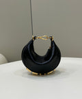 FENDI Fendigraphy Croc-Embossed Mini Handbag