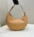 FENDI Fendigraphy Leather Large Handbag