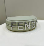 FENDI Fendigraphy Leather Large Handbag