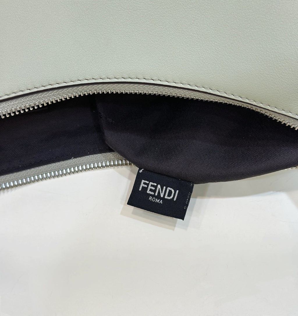 FENDI Fendigraphy Leather Large Handbag