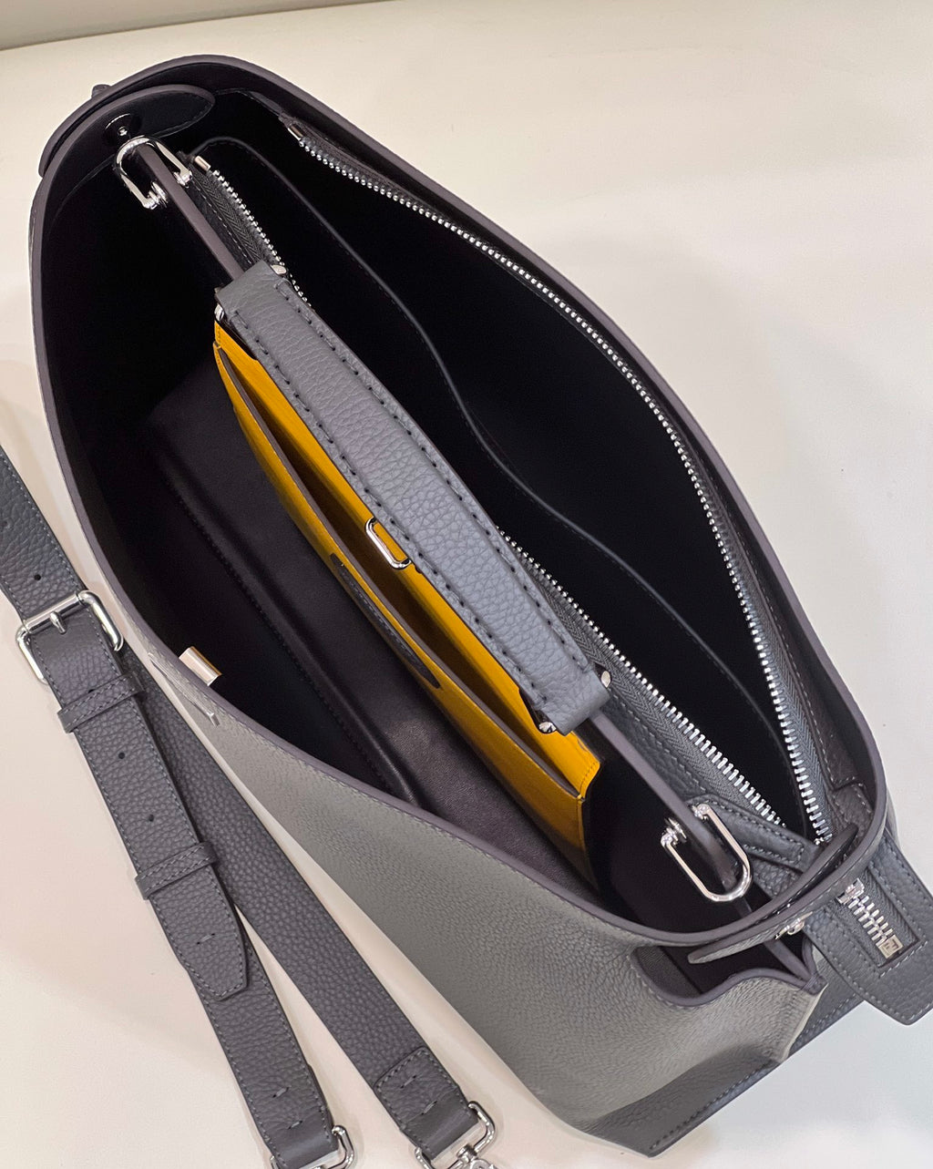FENDI Men’s Peekaboo Large Handbag