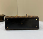 FENDI FF Canvas Tote Bag