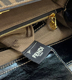FENDI FF Canvas Tote Bag