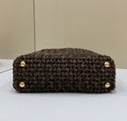 FENDI Peekaboo Woven Upgrade Handbag