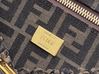 FENDI Peekaboo Woven Upgrade Handbag