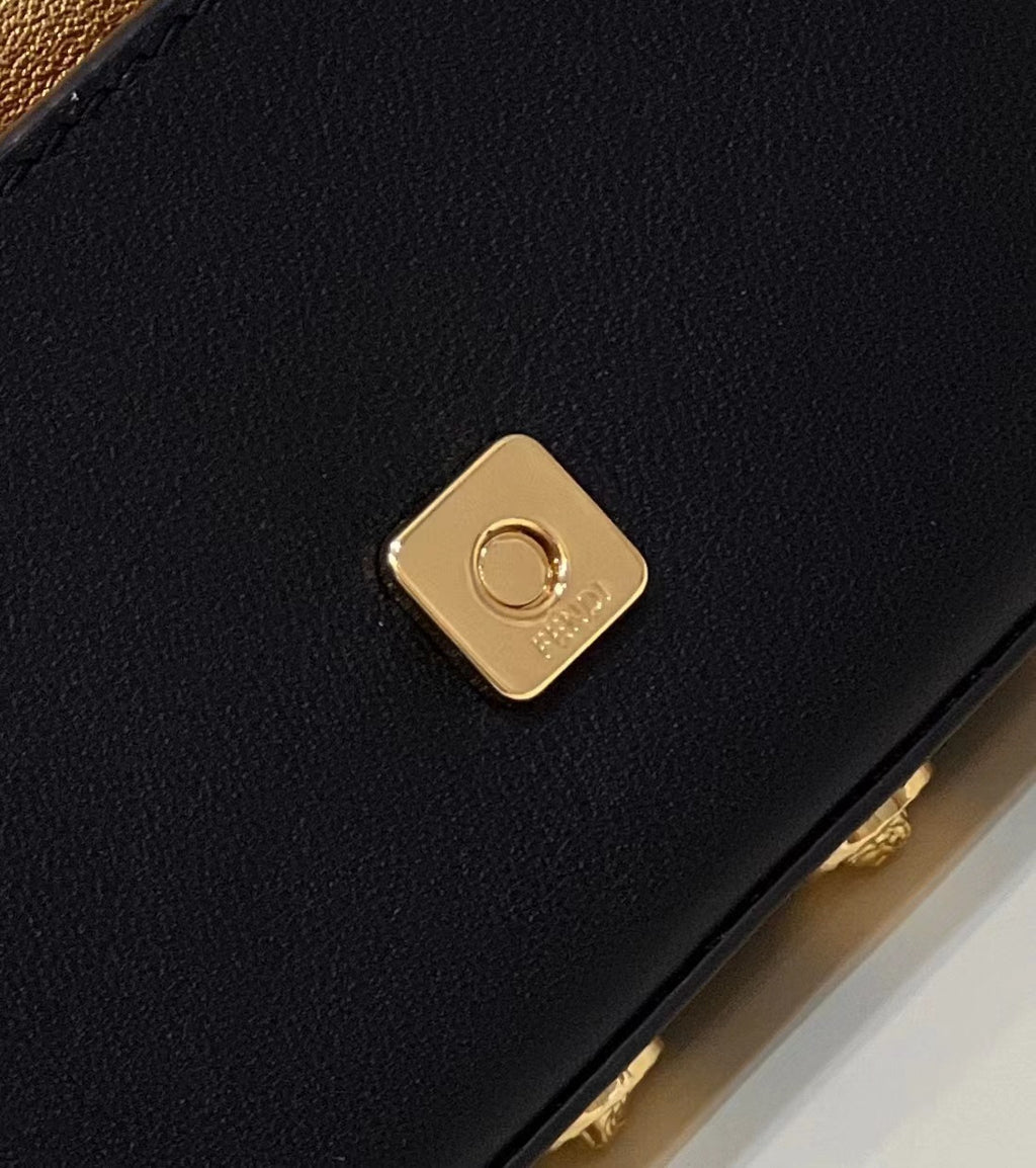 FENDI Mini Metal Baguette Handbag