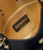FENDI Mini Metal Baguette Handbag