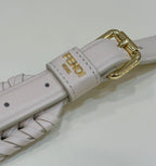 FENDI Woven Leather Shoulder Strap