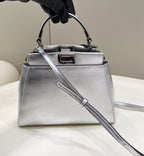 FENDI Peekaboo Soft Lambskin Handbag