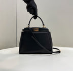 FENDI Peekaboo Soft Lambskin Handbag