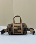 FENDI FF Canvas Pillow Bag