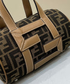 FENDI FF Canvas Pillow Bag