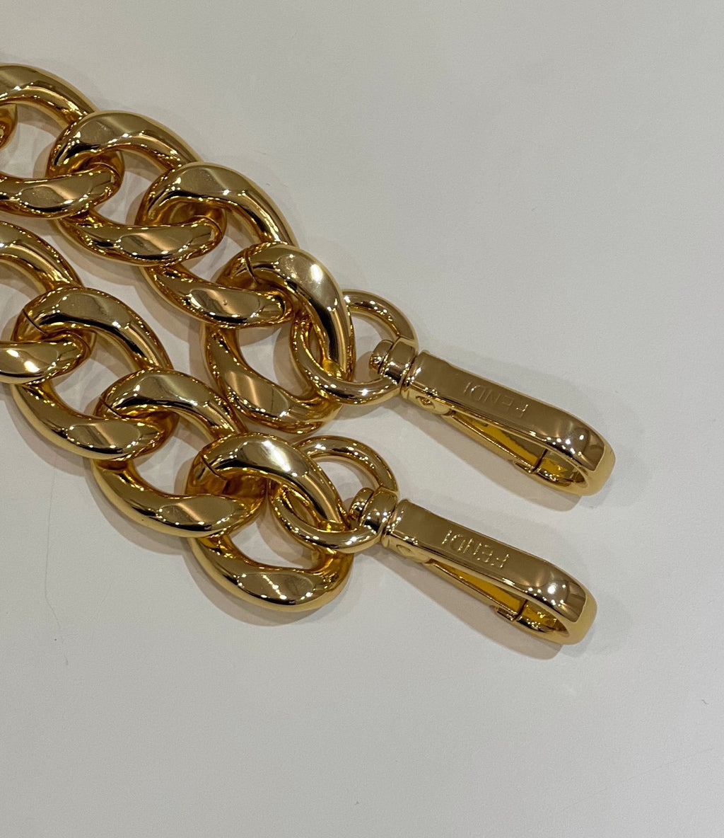 FENDI Logo Chain Shoulder Strap