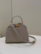 FENDI Peekaboo Lambskin Handbag