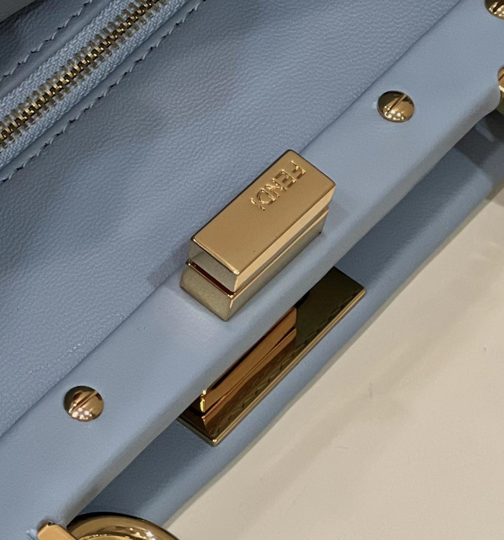 FENDI Peekaboo Lambskin Handbag