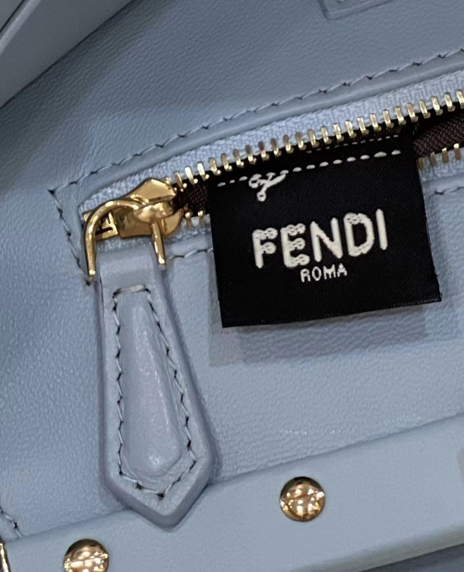 FENDI Peekaboo Lambskin Handbag