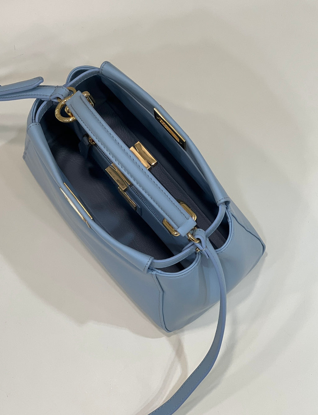 FENDI Peekaboo Lambskin Handbag