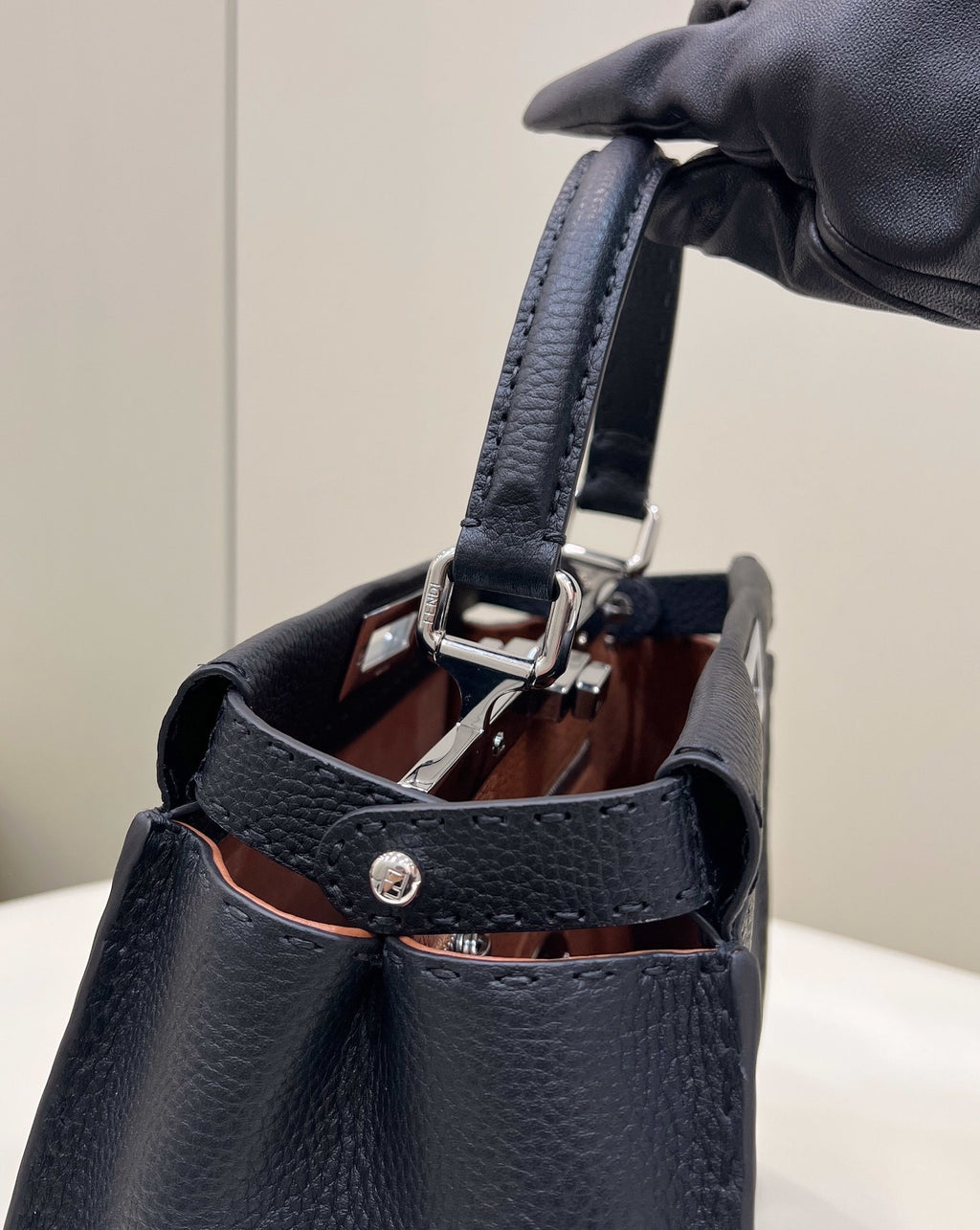 FENDI Classic Peekaboo Large Handbag