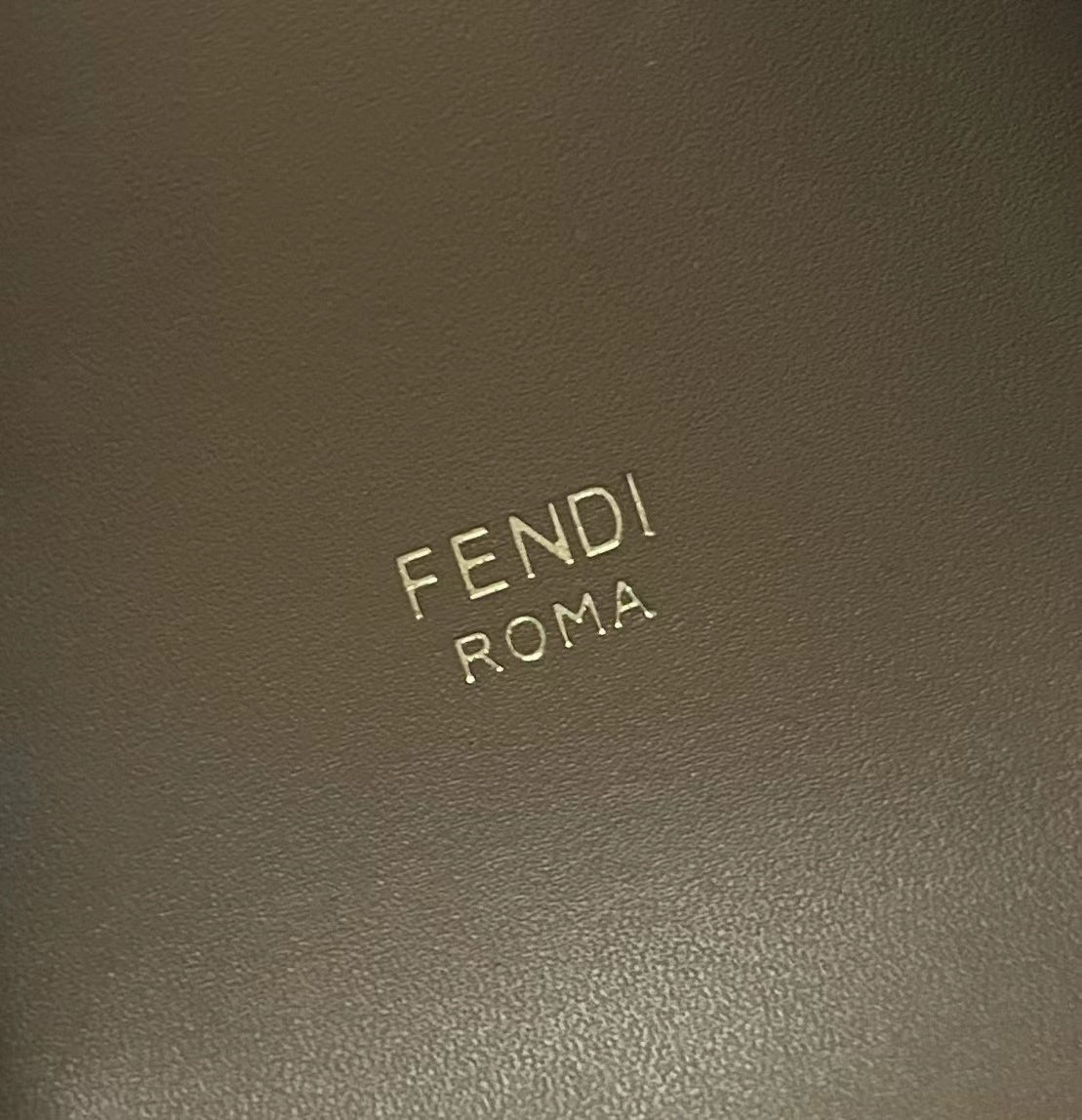 FENDI FF Drawstring Dumpling Bag