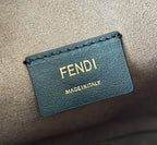 FENDI Denim FF Mini Bucket Bag