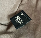 FENDI Denim FF Mini Bucket Bag