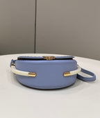 FENDI Saddle Runway Leather Handbag