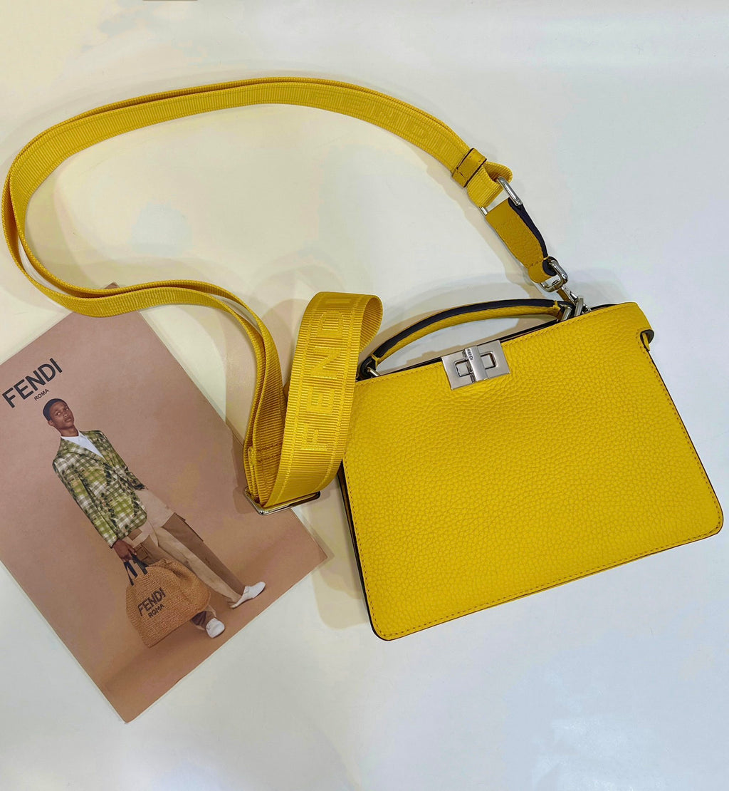 FENDI Men’s Peekaboo ISeeU XCross Small Handbag