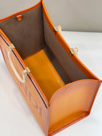 FENDI Sunshine Shopper Leather Tote