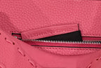 FENDI Peekaboo Leather Handbag