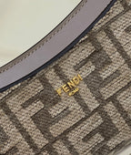 FENDI O’Lock Acrylic Handle Clutch