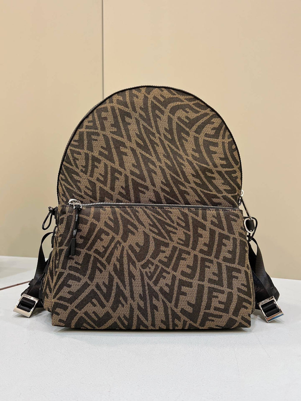 FENDI FF Canvas Backpack