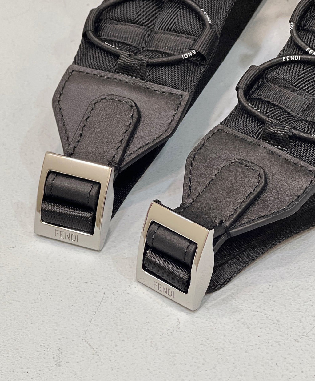 FENDI FF Canvas Backpack